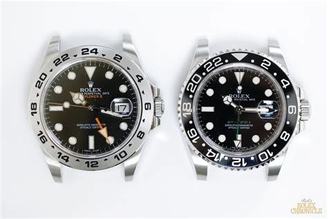 rolex explorer 2 bezel|rolex explorer ii size comparison.